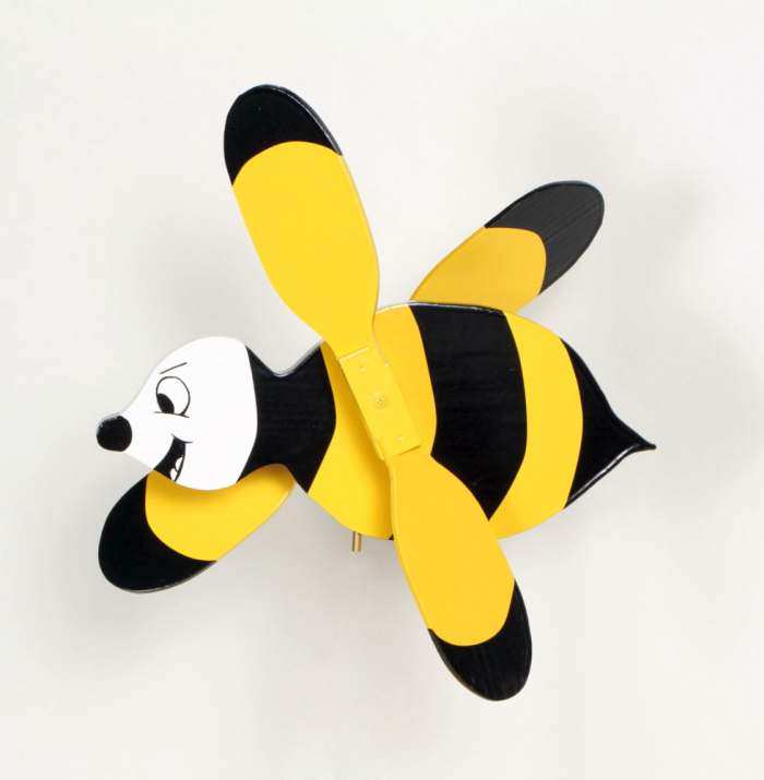 Classic Whirligig Spinner Bumble Bee